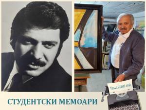 СТУДЕНТСКИ МЕМОАРИ: Панде Петровски (83) завршил Педагошка академија, ликовна насока во 1963 г. „Учев и творев со ентузијазам, а денес делата ги чувам во влажна визба“