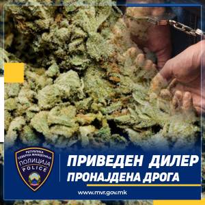 Приведен дилер од Битола на наплатната станица Сопот