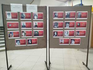 Во холот на Градската библиотека поставена е изложба по повод 11 Февруари - Меѓународниот ден на жените и девојките во науката