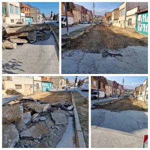 Почна реконструкцијата на делница од "Солунска"