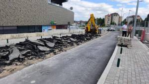 На барање на општината ќе се преасфалтира и улицата кај "Блис"