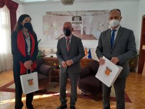 Амбасадорите на Франција и Германија на средба со Коњановски