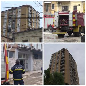 Човек изгоре во пожар на 11 кат во висококатницата кај училиштето „Кирил и Методиј“
