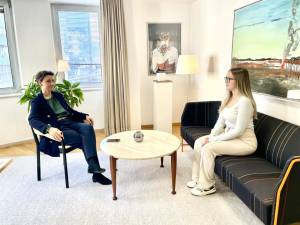 Гимназијалката Ивана Новачевска беше амбасадор на Шведска на еден ден