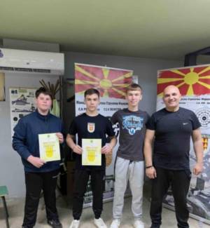 Успеси се редат на општинскиот натпревар по спортско стрелаштво во основните и средните училишта