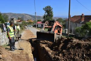 Се реализира втората фаза за изградба на колекторот во Потпелистерието