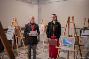 Претставено творештвото на младата уметничка Билјана Толевска-Наумовска пред охриѓани